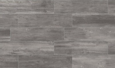 Woods Graphite 6-in x 24-in Glazed Porcelain Wood Look Tile (100 sq ft)